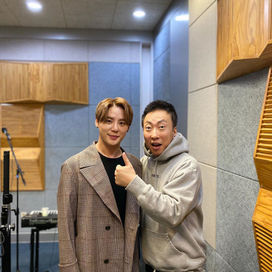 김준수 라디오쇼(사진='박명수의 라디오쇼' 인스타그램)